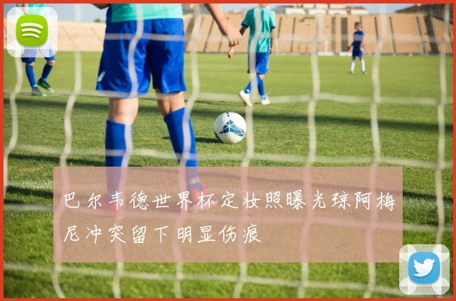 巴尔韦德世界杯定妆照曝光琼阿梅尼冲突留下明显伤痕
